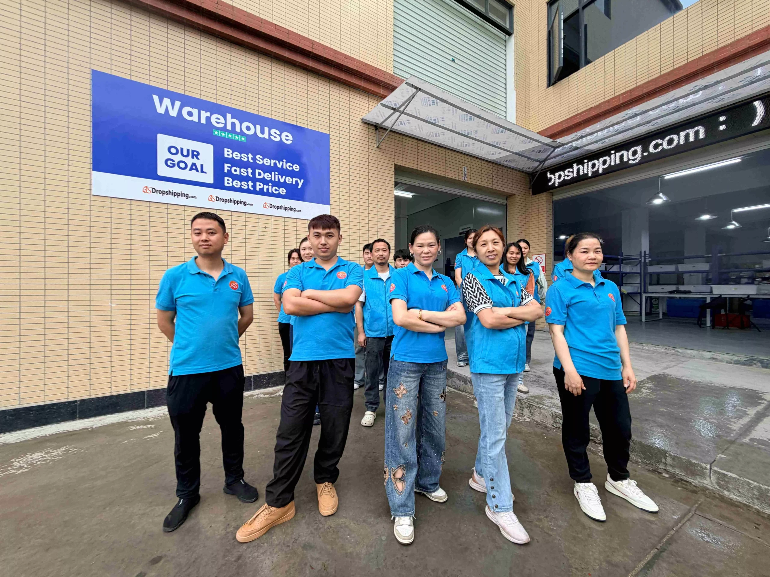 BSDropshipping warehouse team